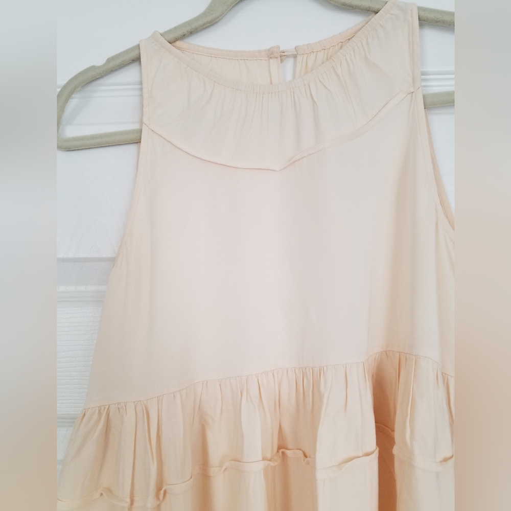 Rosetta Getty Tiered Ruffled Dress Size S* - Picture 3 of 12
